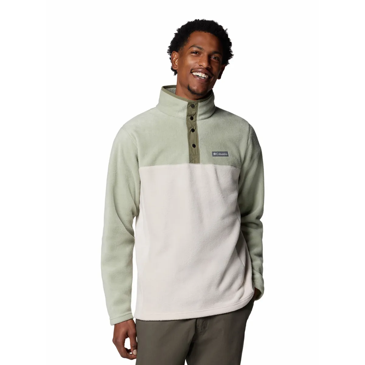 COLUMBIA - Polar Hombre Steens Mountain Half Gris COLUMBIA