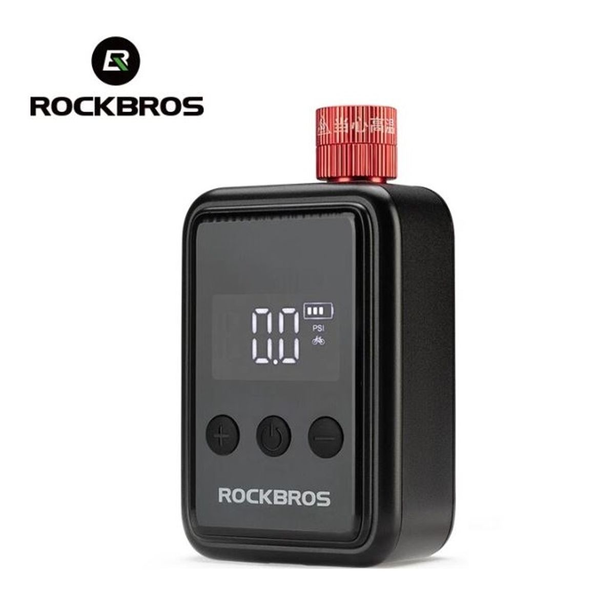 ROCKBROS - Bombín Bicicleta Mini Compresor Eléctrico Rockbros 150 Psi.