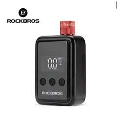 ROCKBROS - Bombín Bicicleta Mini Compresor Eléctrico 150 Psi.
