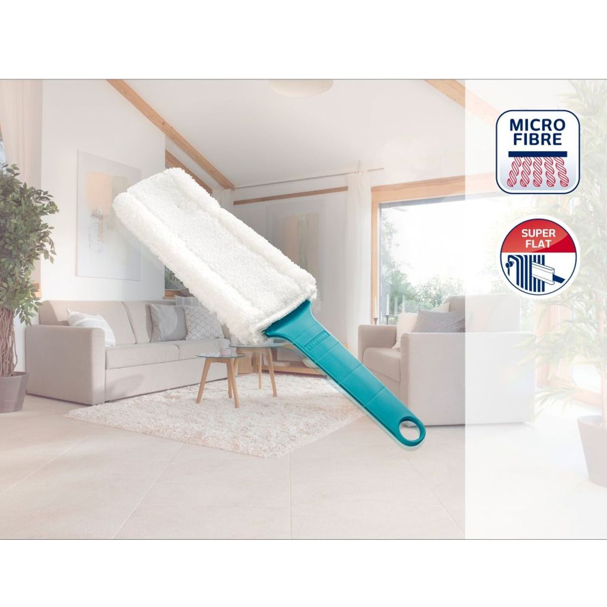 LEIFHEIT - Plumero plano de microfibra