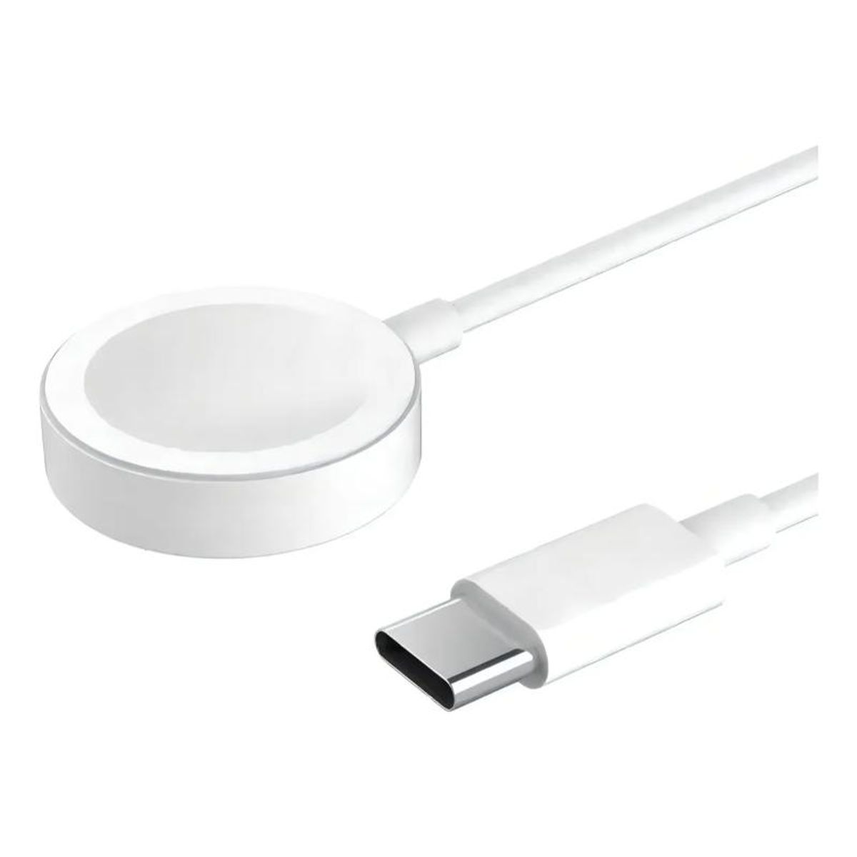 GENERICO - Cable De Carga Inalámbrico Usb-c Para Apple Watch Series 1 A 7, Color Blanco