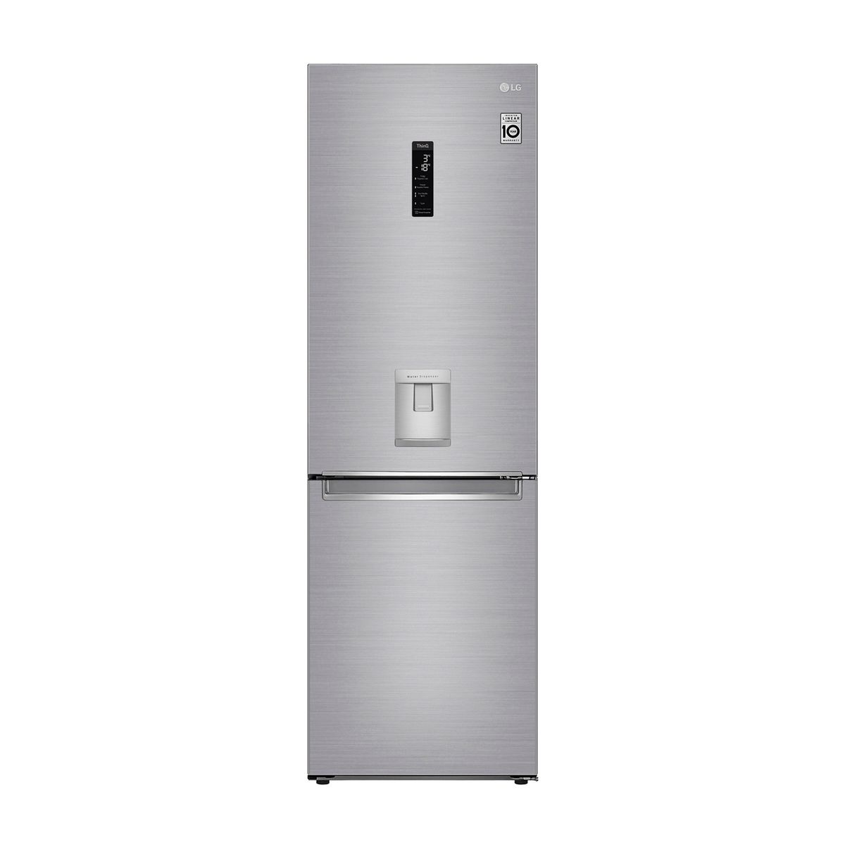 LG - Refrigerador Bottom Freezer LG 336 Litros con Motor Smart Inverter Compressor GB37SPP