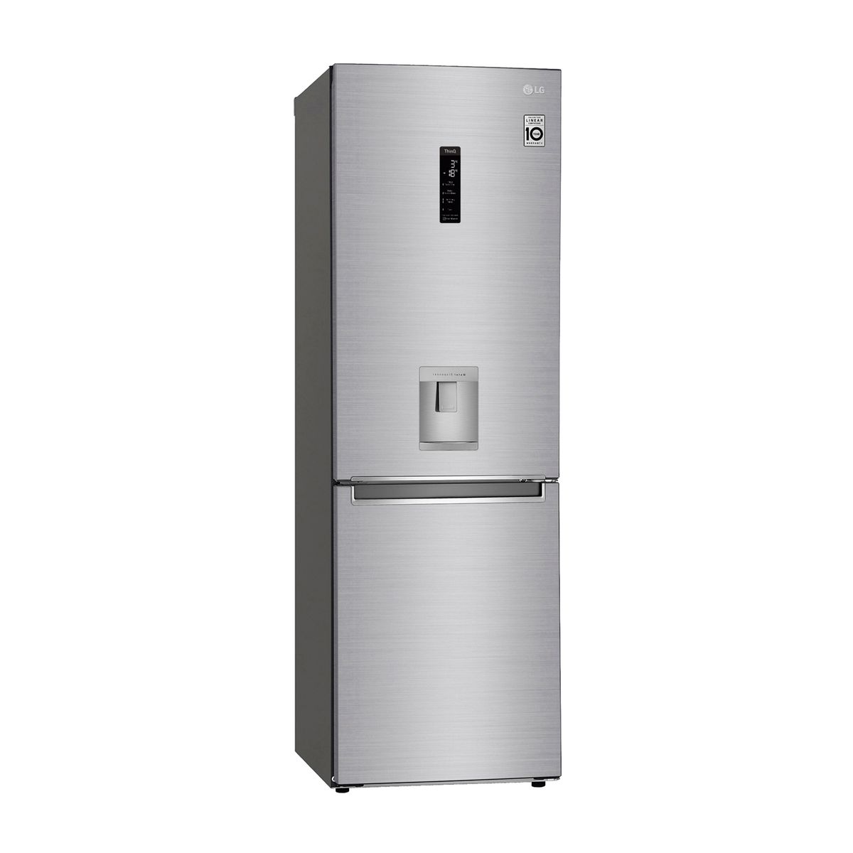 LG - Refrigerador Bottom Freezer LG 336 Litros con Motor Smart Inverter Compressor GB37SPP