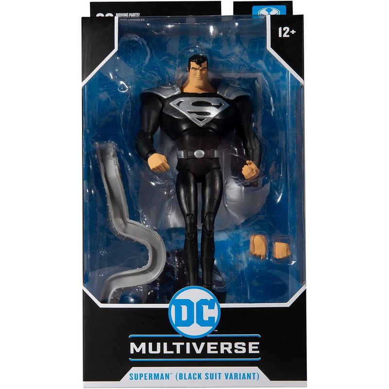 MCFARLANE TOYS - Superman Black Suit Variant - Dc Multiverse