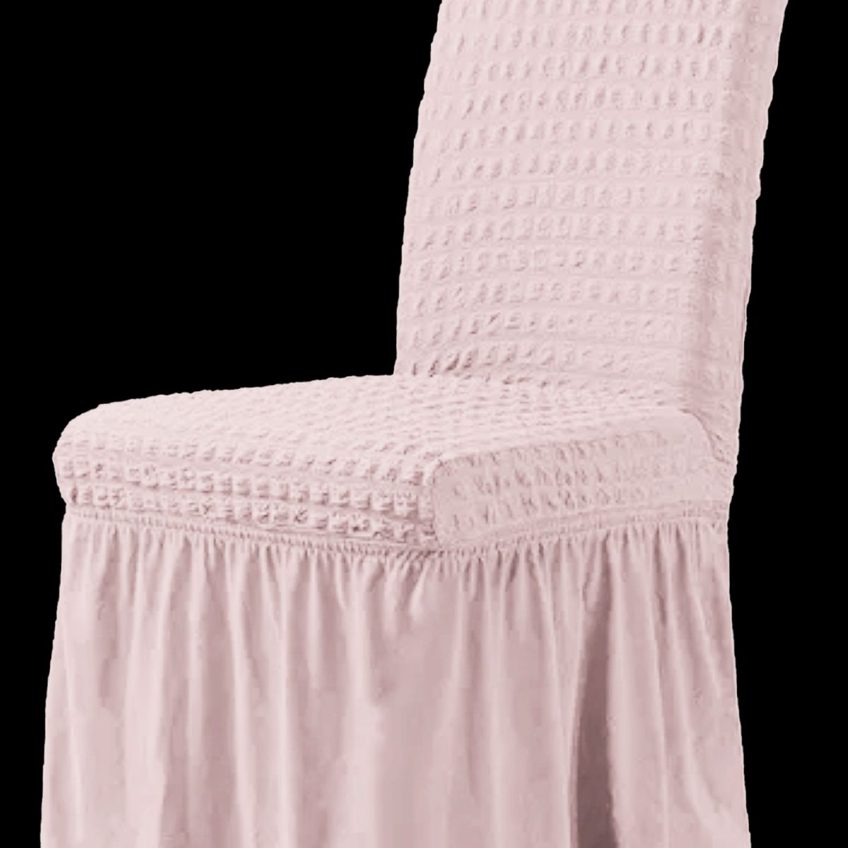 GENERICO - Set 6 Fundas Cubre Sillas Turcas Color ARENA CLARO Algodón Turco 100%