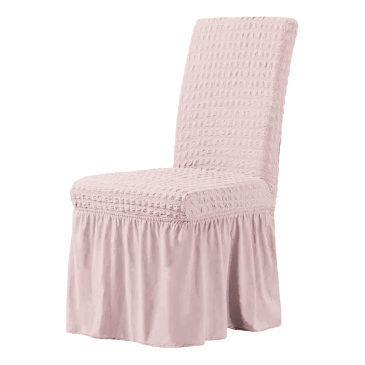 GENERICO - Set 6 Fundas Cubre Sillas Turcas Color ARENA CLARO Algodón Turco 100%