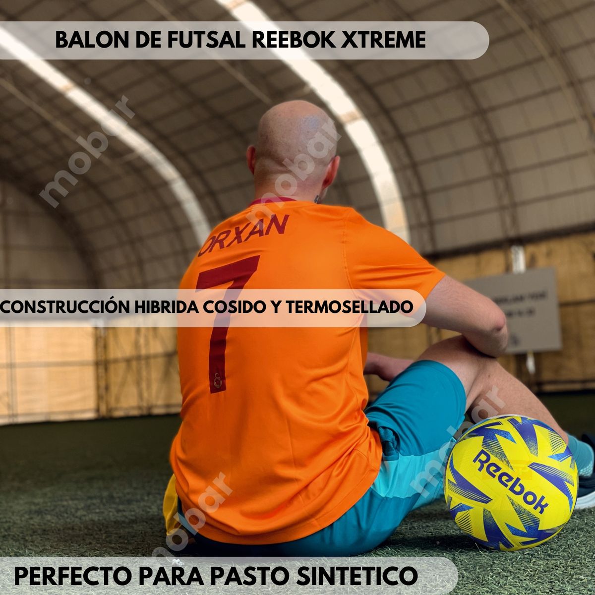 REEBOK - Balon Pelota Futsal Baby Futbolito Sala N4 Reebok Xtreme