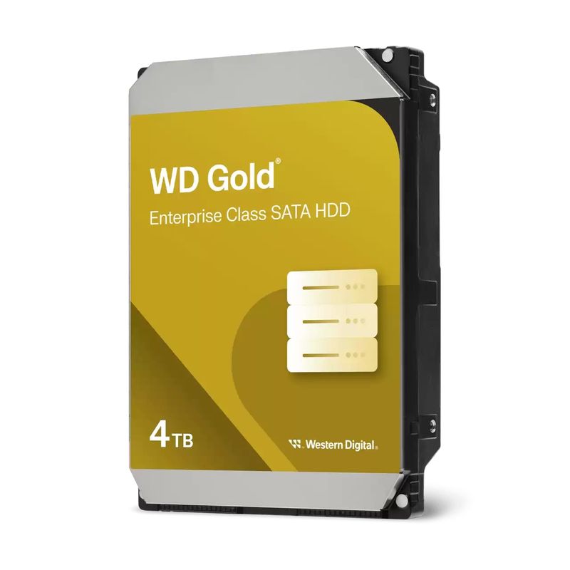 WESTERN DIGITAL - Disco Duro Western Digital Gold Enterprise HDD 4TB 35 SATA