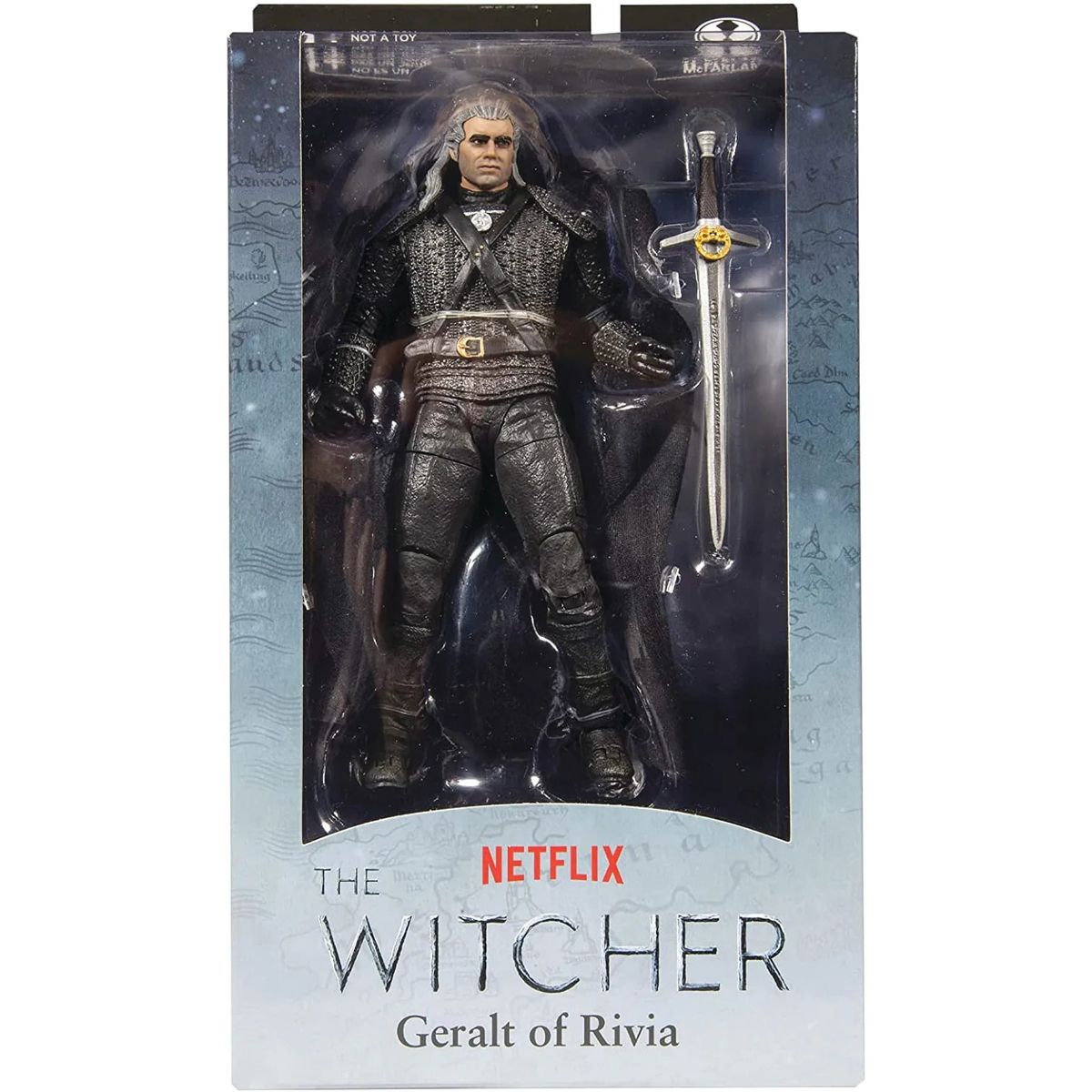 MCFARLANE TOYS - Figura Geralt Of Rivia - The Witcher Netflix