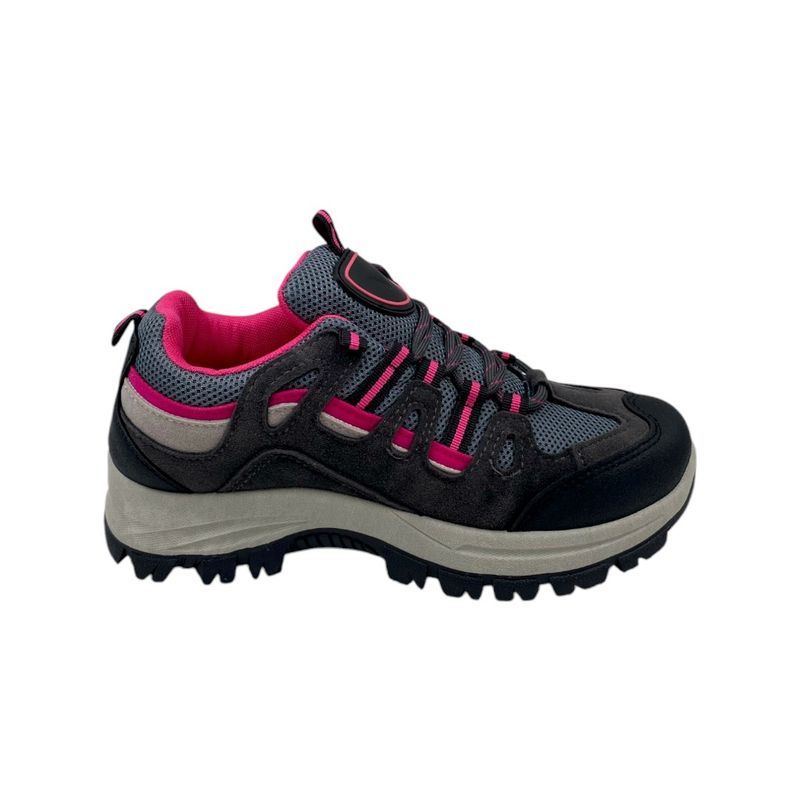 HERIEL - Zapatillas Outdoor Gris Mujer