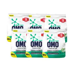 OMO - X6 Detergente Polvo Aloe Vera Toque De Soft 800g