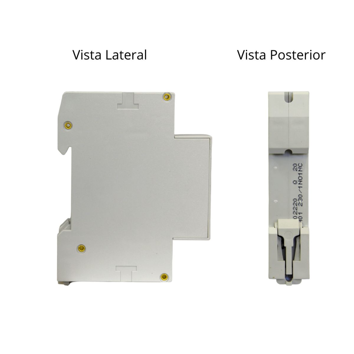 LEXO - Contactor Modular 20A 1NO + 1NC Bobina 220V Lexo.