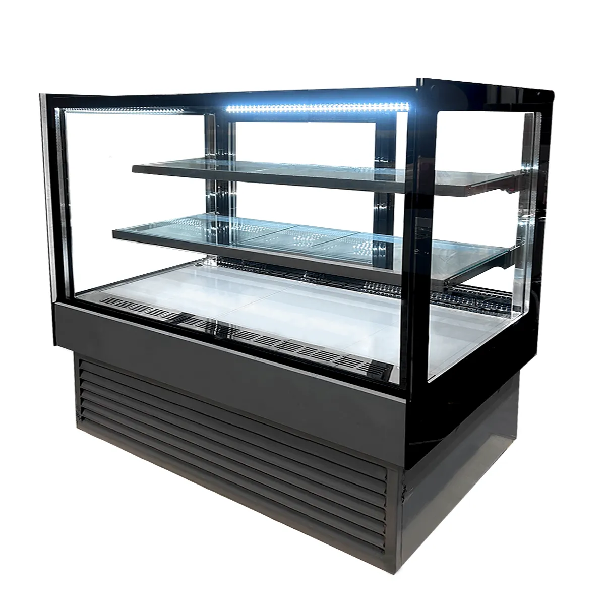 NORKALT - Vitrina Pastelera Rectangular Línea Market 1800 x 700 x 1200 mm Norkalt