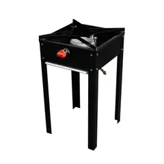 IMAHE - ANAFE ALTO 1 QUEMADOR GLP - Plateado
