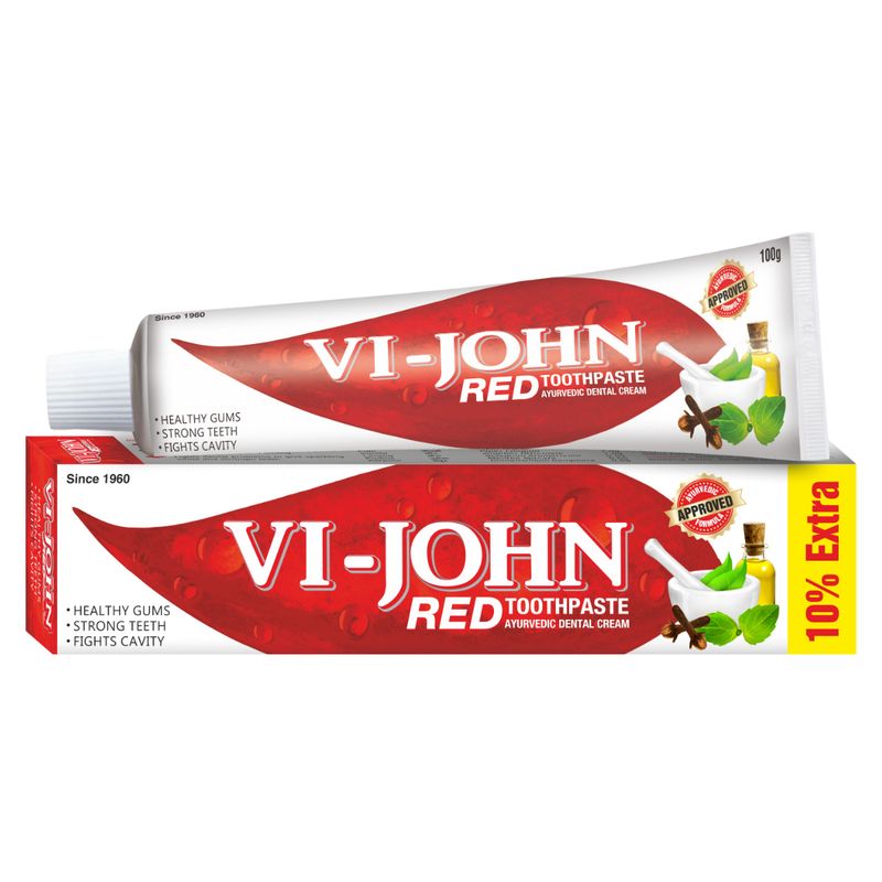 VI JOHN - Vi-John Pasta Dental Red 100 gr