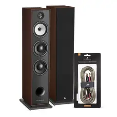 TRIANGLE - Parlante Columna Borea 08 + Cable de Parlante Hifi Opera Speaker 2.5 mtr