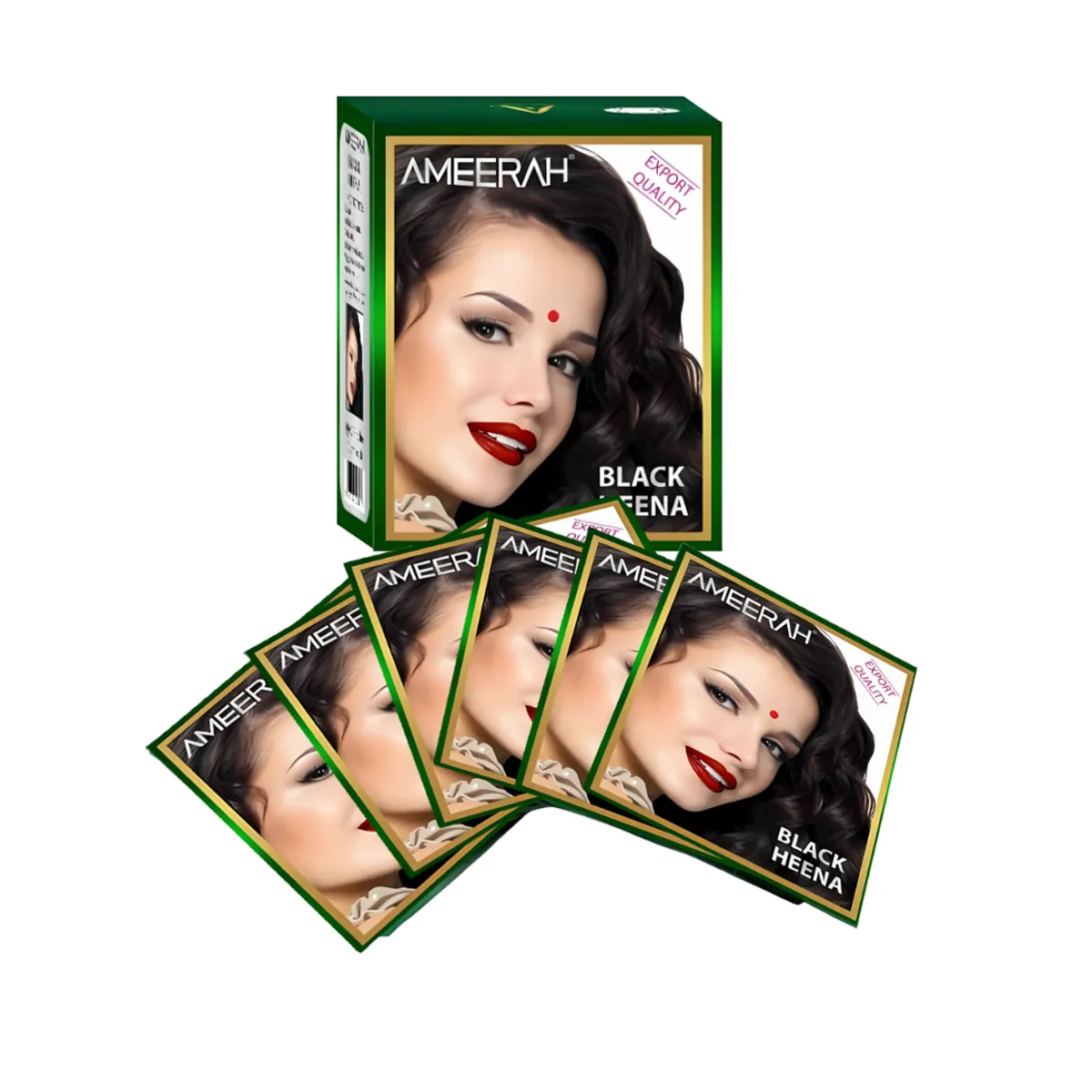 AMEERAH - Ameerah Henna Black 10 gr x 6 Sachets