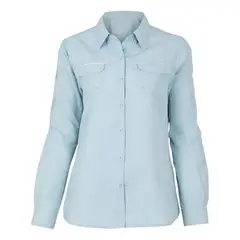 T-WORLD - Blusa Outdoor Trekking Protección Uv Ripstop Ml Mujer - Beige