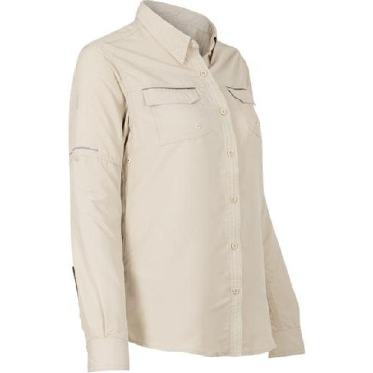 T-WORLD - Blusa Outdoor Trekking Protección Uv Ripstop Ml Mujer