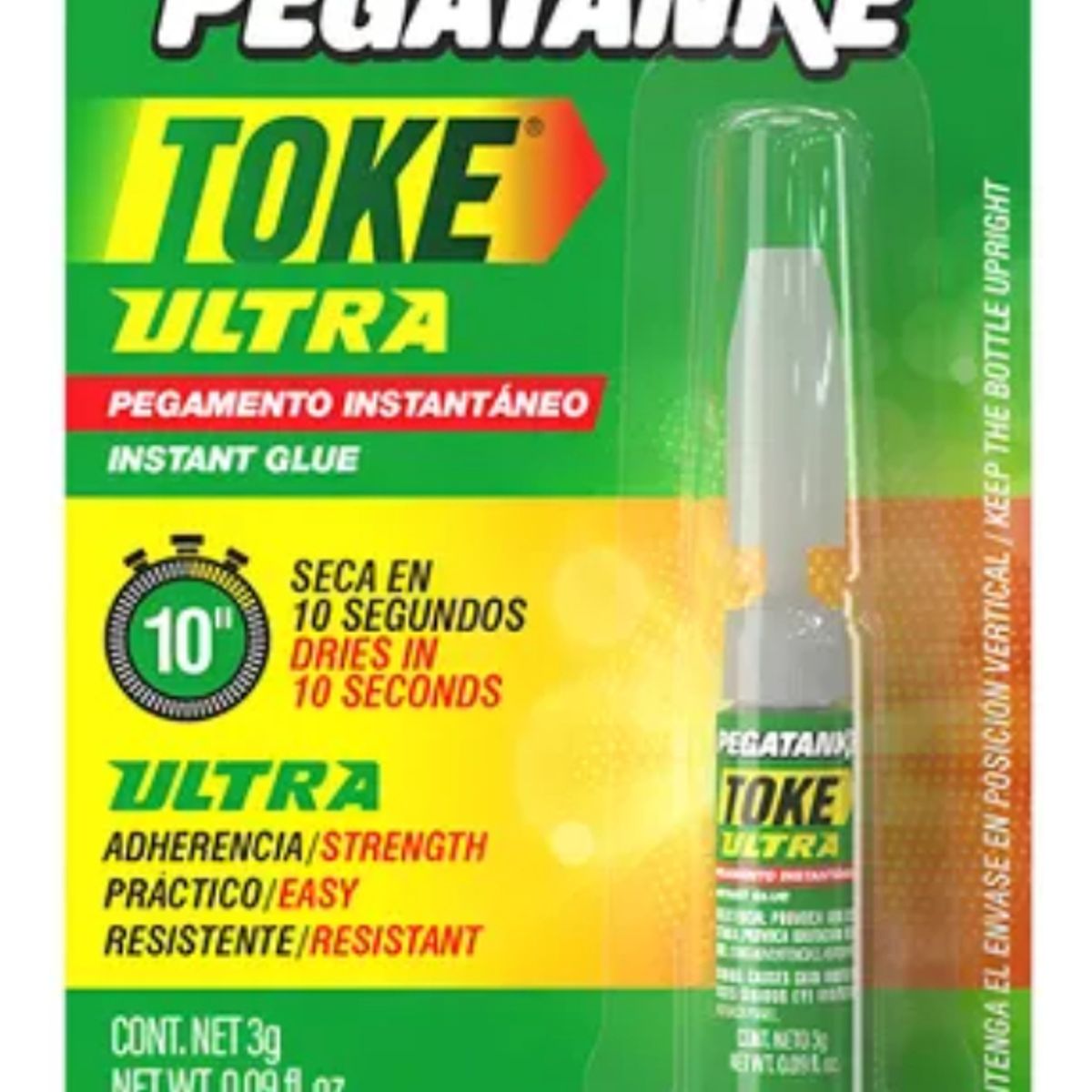 PEGATANKE - Pegamento Instantaneo Pegatanke Toke Ultra 3g Original