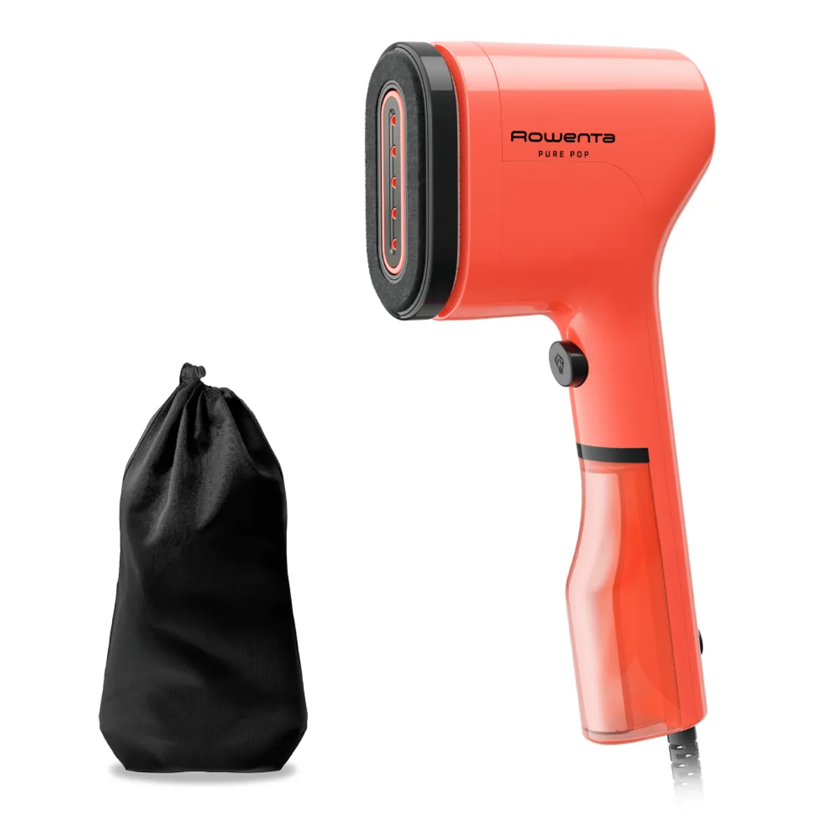 ROWENTA - Vaporizador de Prendas Manual Pure Pop Rojo Rowenta