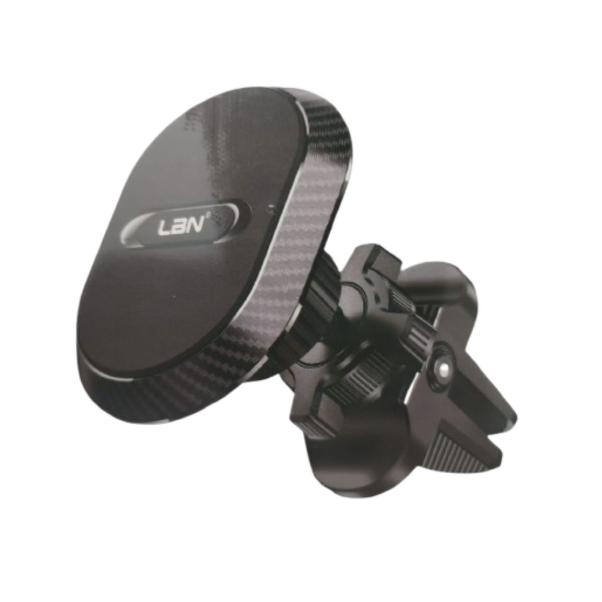 LBN - SOPORTE PORTA CELULAR PARA VEHICULOS LBN LBH369 NEGRO.