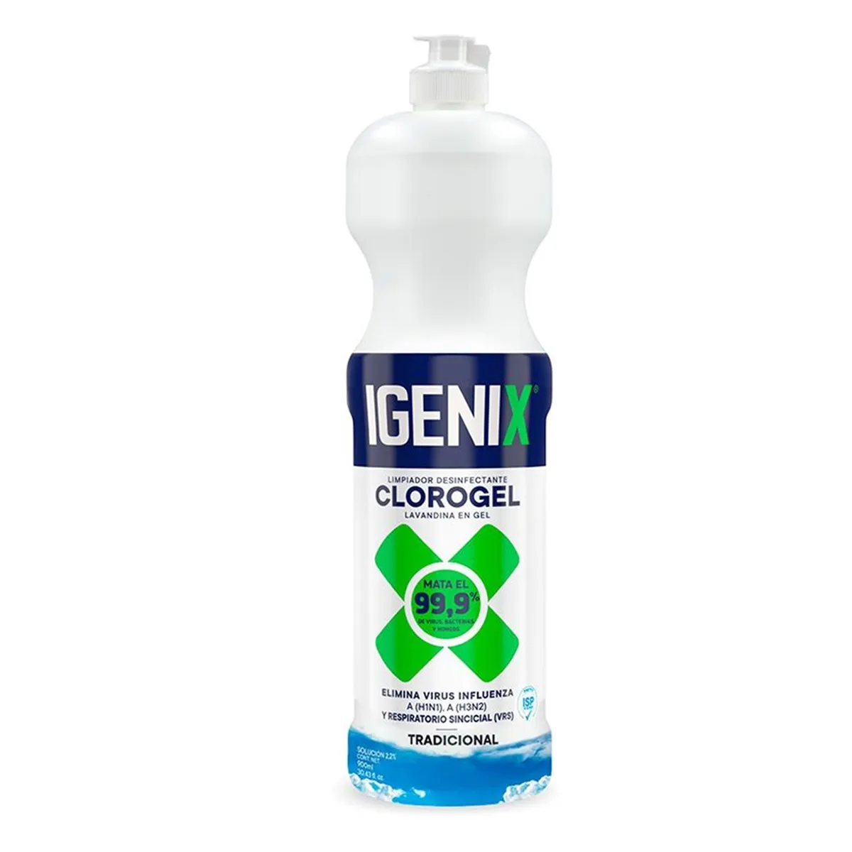 IGENIX - Limpiador Cloro Gel Igenix Tradicional 900ml