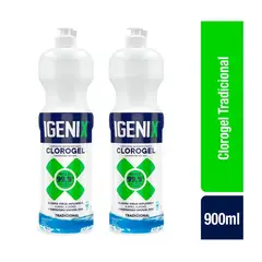 IGENIX - Pack X2 Limpiador Cloro Gel Tradicional 900ml