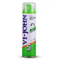 VI JOHN - Vi-John Espuma de Afeitar Mentol 200 gr