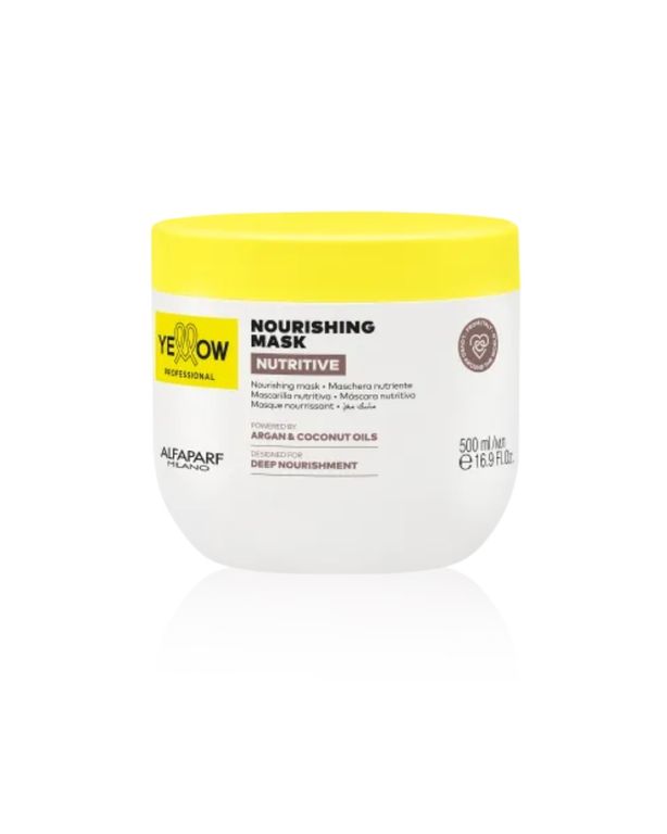 MASCARILLA ALFAPARF YELLOW NUTRICION COCO Y ARGAN 500 ML