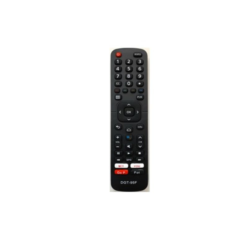 GENERICO - CONTROL REMOTO DGT-95F COMPATIBLE CON SMART TV ANDROID HISENSE.