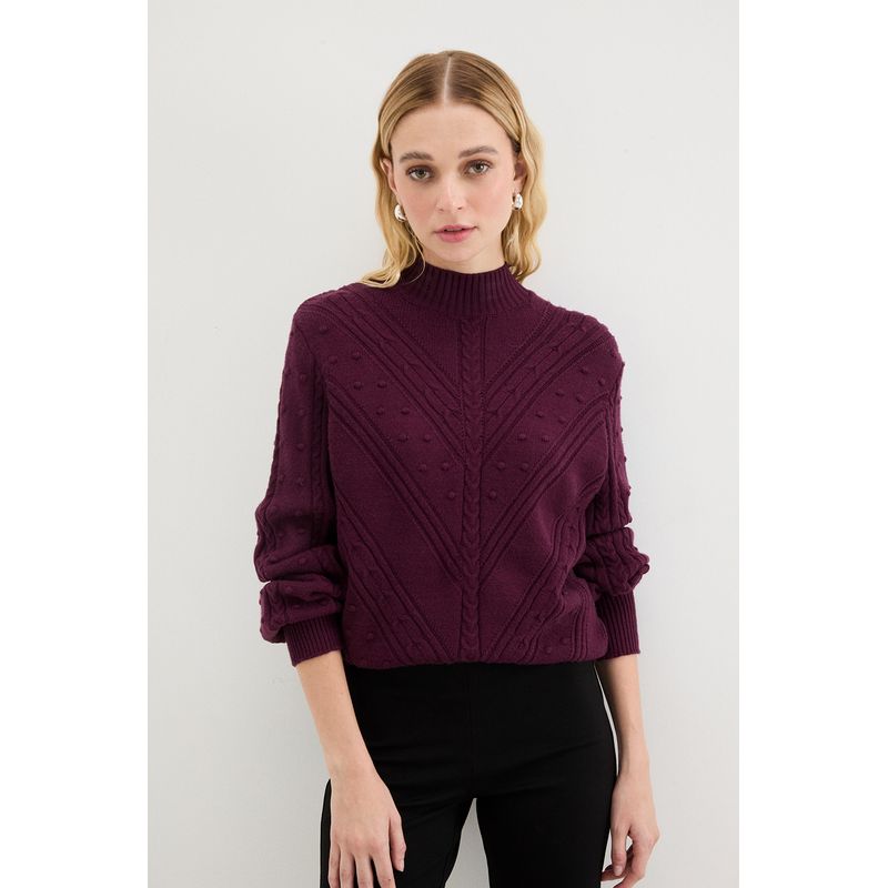 ASH - Sweater Burdeo Mujer Ash