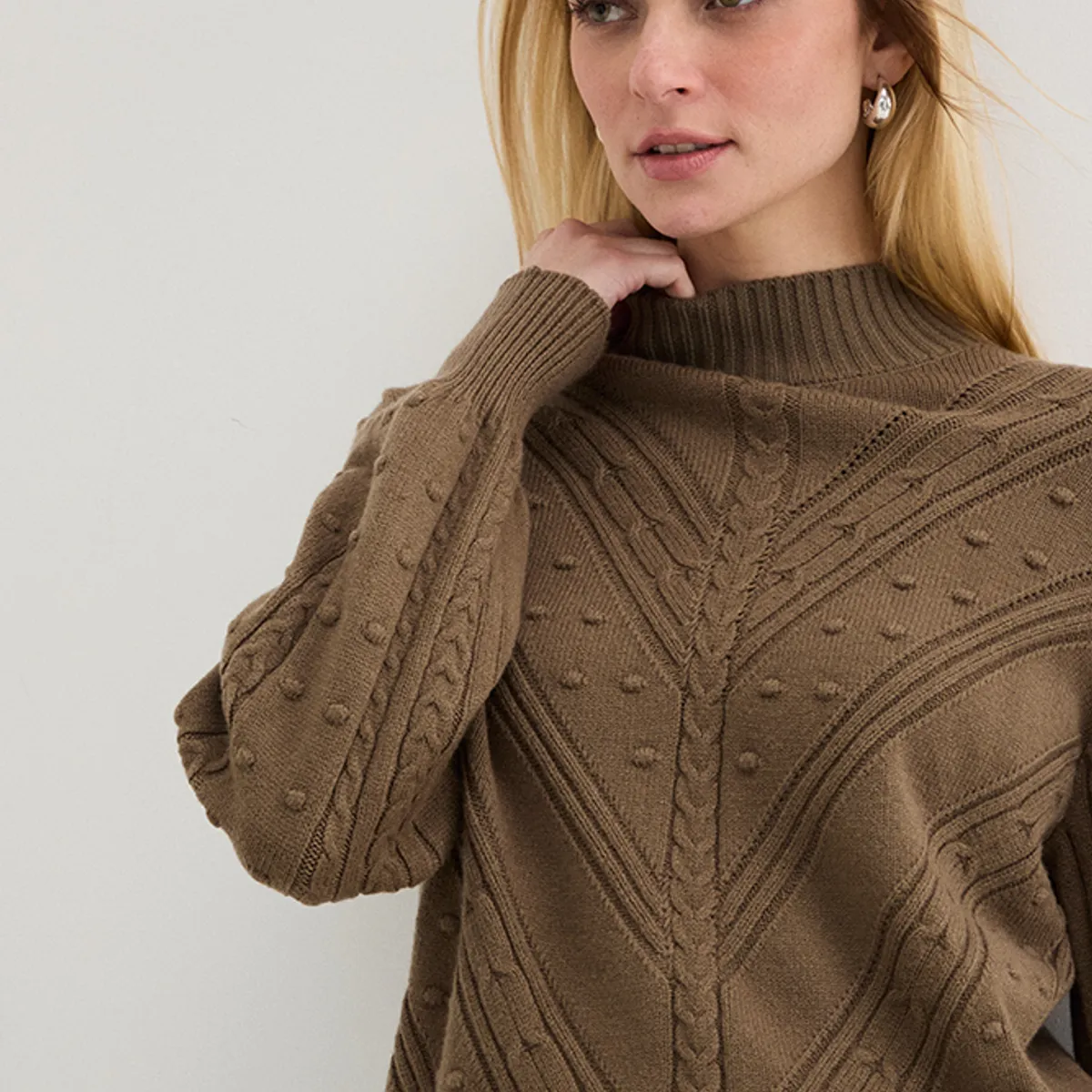 ASH - Sweater Verde Musgo Mujer Ash