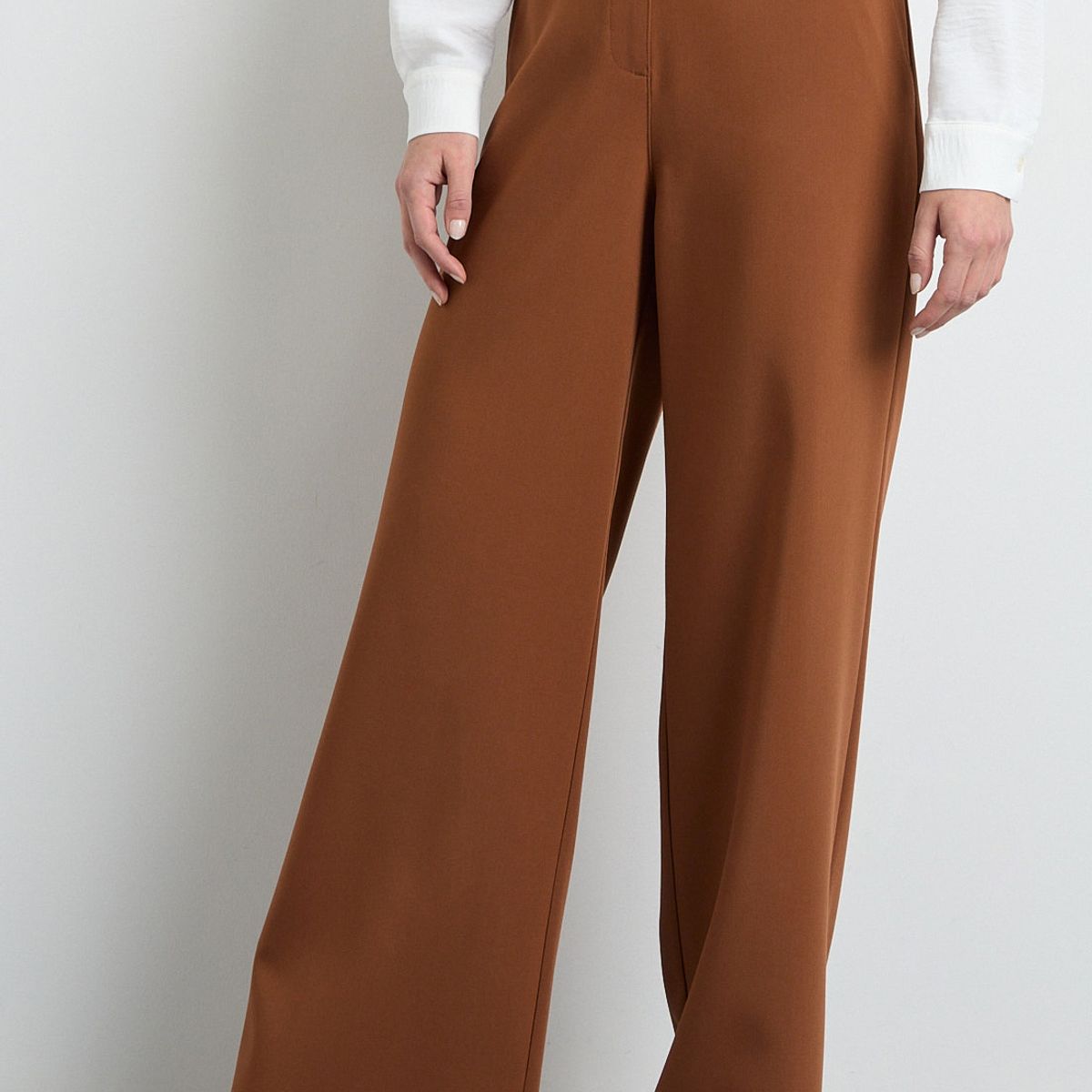 IO - Pantalon Café Mujer Io