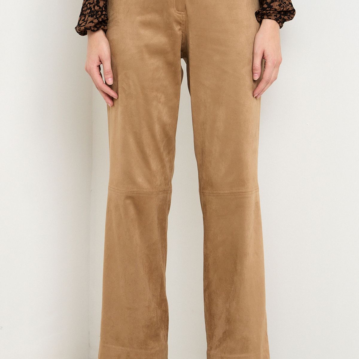 ASH - Pantalon Café Mujer Ash