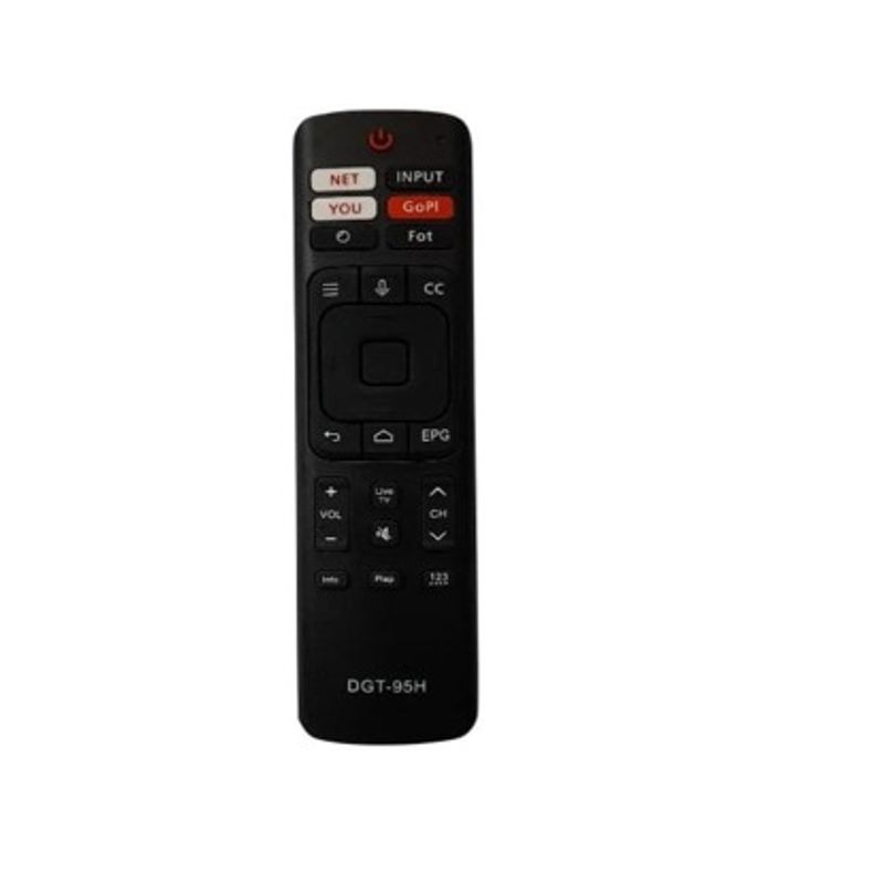 GENERICO - CONTROL REMOTO DGT-95H COMPATIBLE CON SMART TV ANDROID HISENSE.