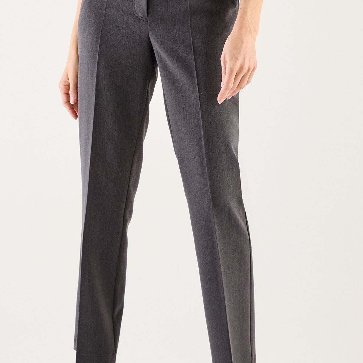 MA GRIFFE - Pantalon Gris Marengo Mujer Magriffe
