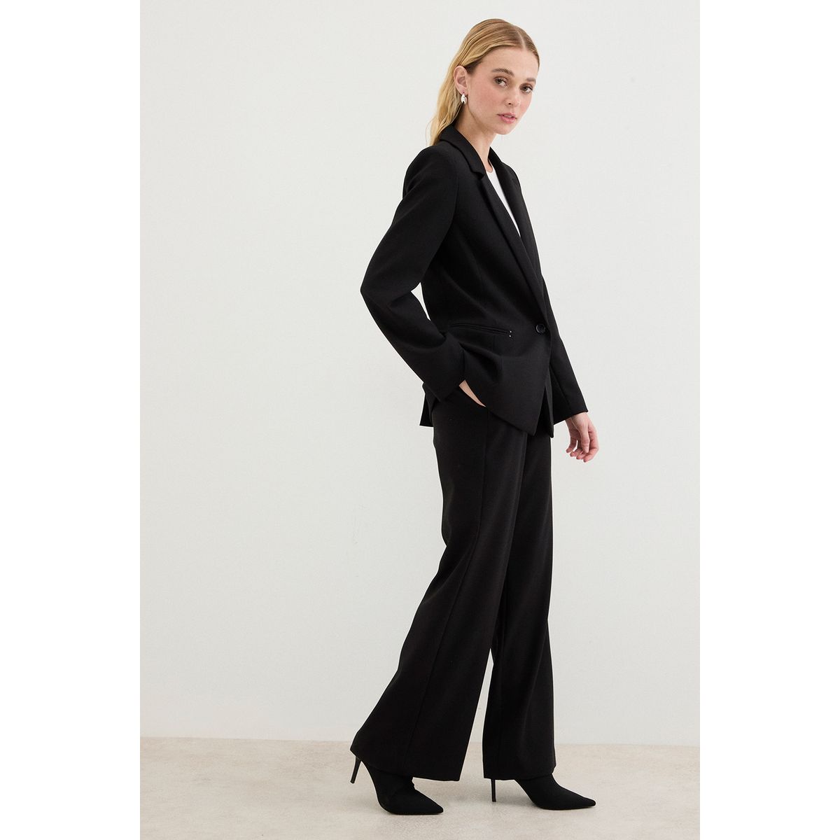 ASH - Pantalon Negro Mujer Ash
