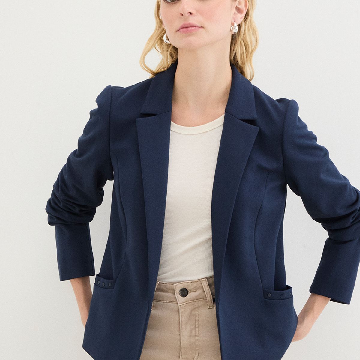 ASH - Blazer Azul Marino Mujer Ash