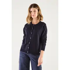 MA GRIFFE - Cardigan Mujer Azul Magriffe