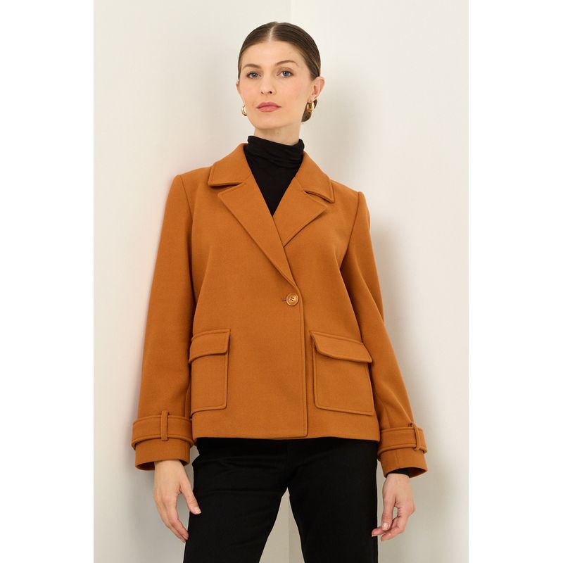 MA GRIFFE - Trench Café Mujer Magriffe