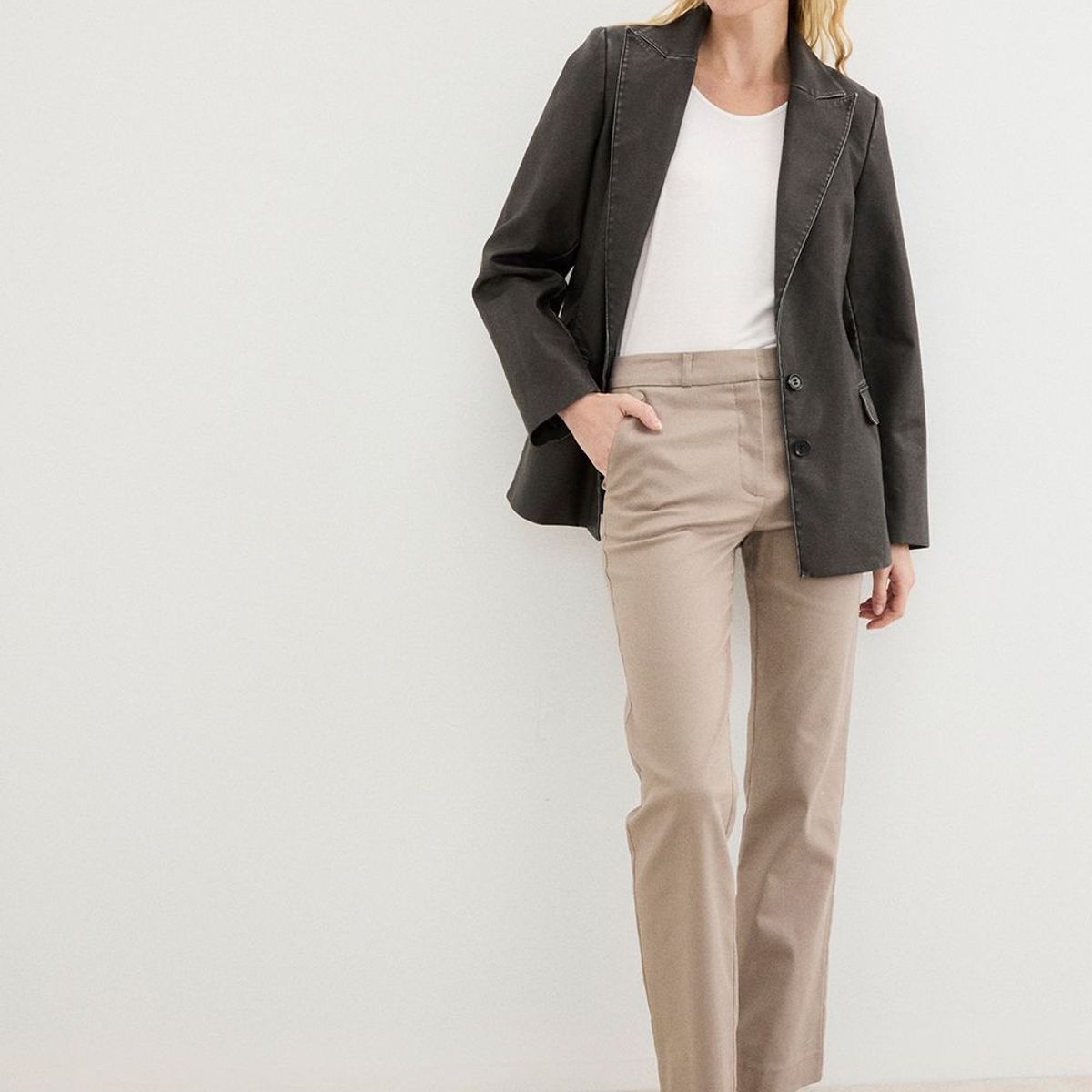 ASH - Pantalon Beige Mujer Ash