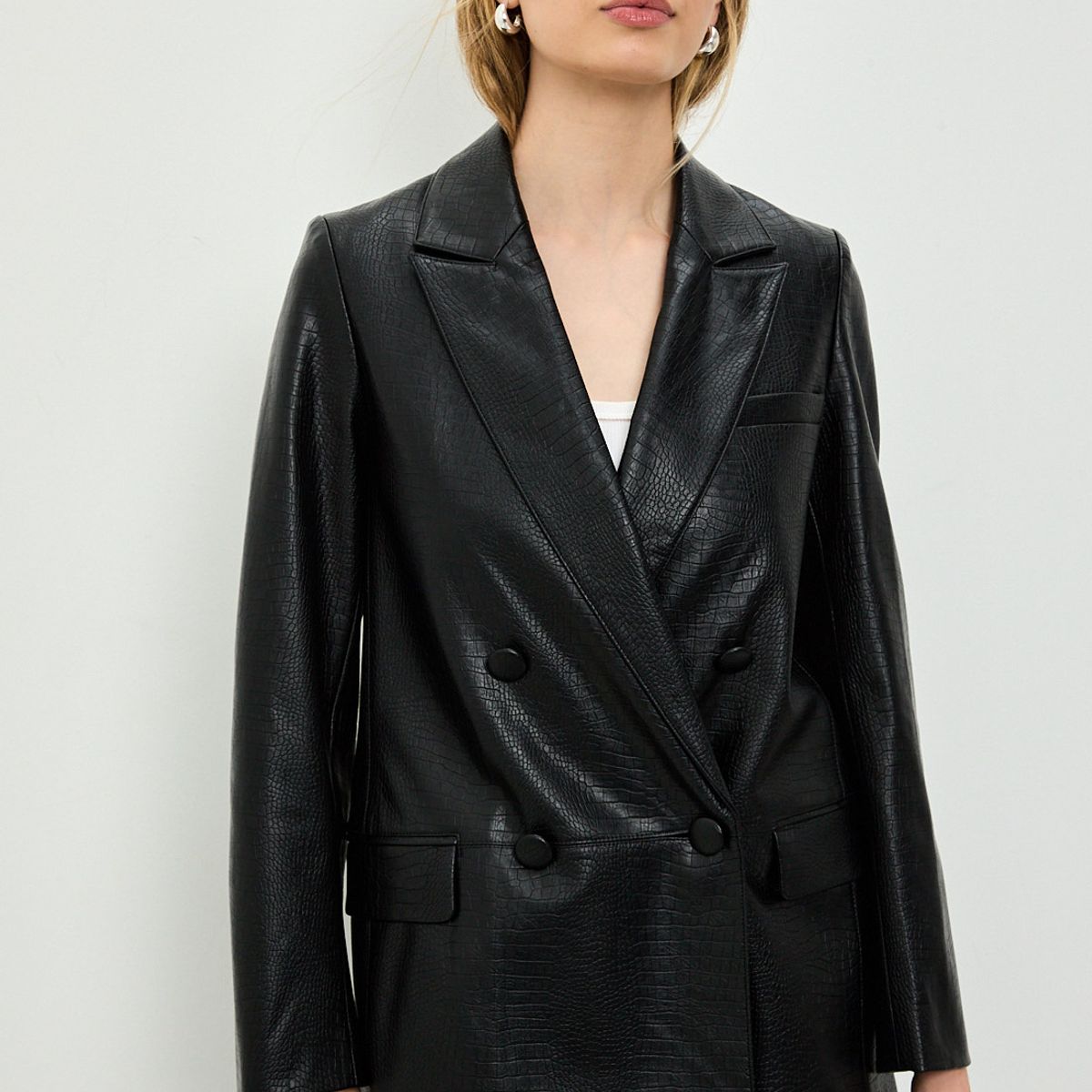 IO - Blazer Negro Mujer Io