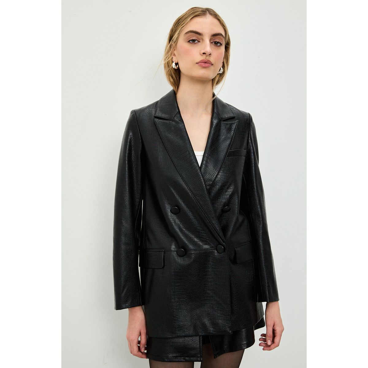 IO - Blazer Negro Mujer Io