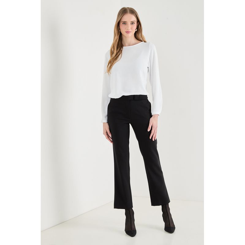 ASH - Pantalon Negro Mujer Ash