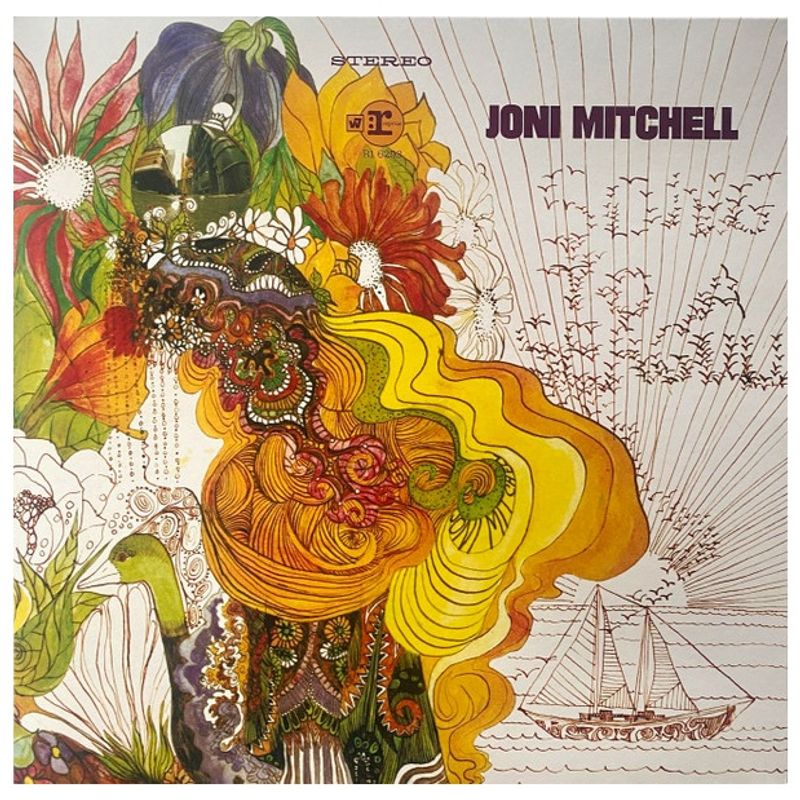 HITWAY MUSIC - JONI MITCHELL - SONG TO A SEAGULL TRANSPARENT YELLOW VINYL - VINILO