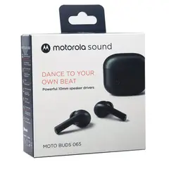MOTOROLA - AUDIFONO BUDS 065 NEGRO