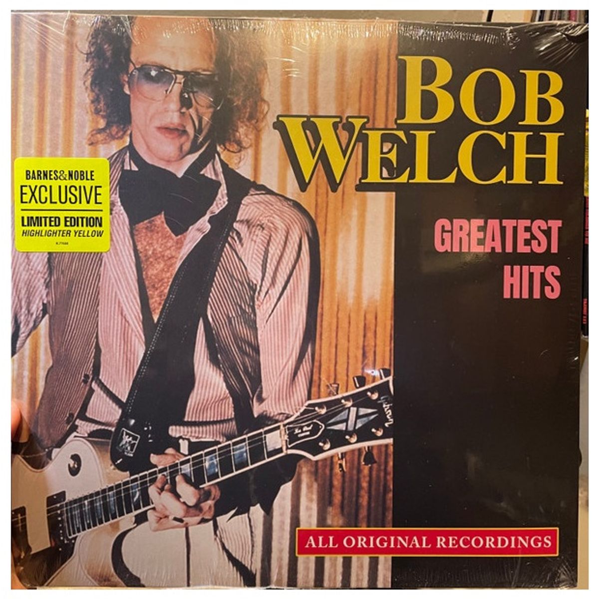 HITWAY MUSIC - BOB WELCH - GREATEST HITS HIGHLIGHTER YELLOW VINYL - VINILO