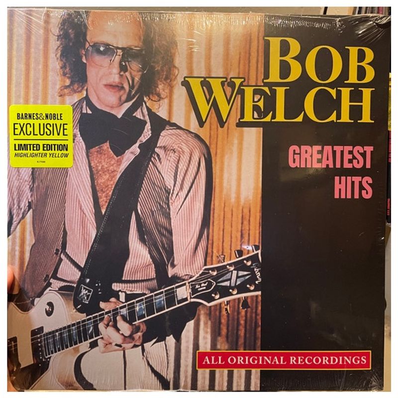 HITWAY MUSIC - BOB WELCH - GREATEST HITS HIGHLIGHTER YELLOW VINYL - VINILO
