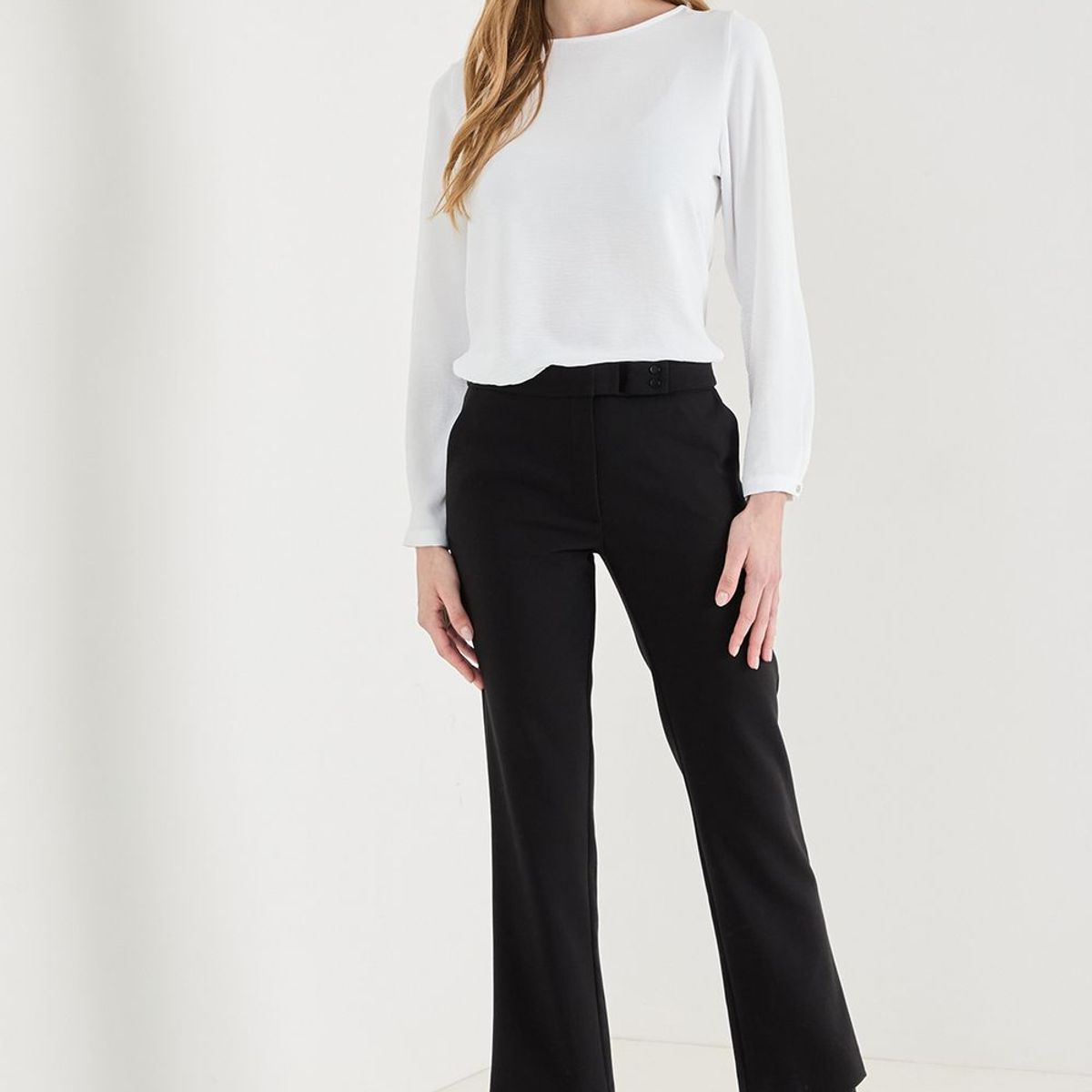 ASH - Pantalon Negro Mujer Ash